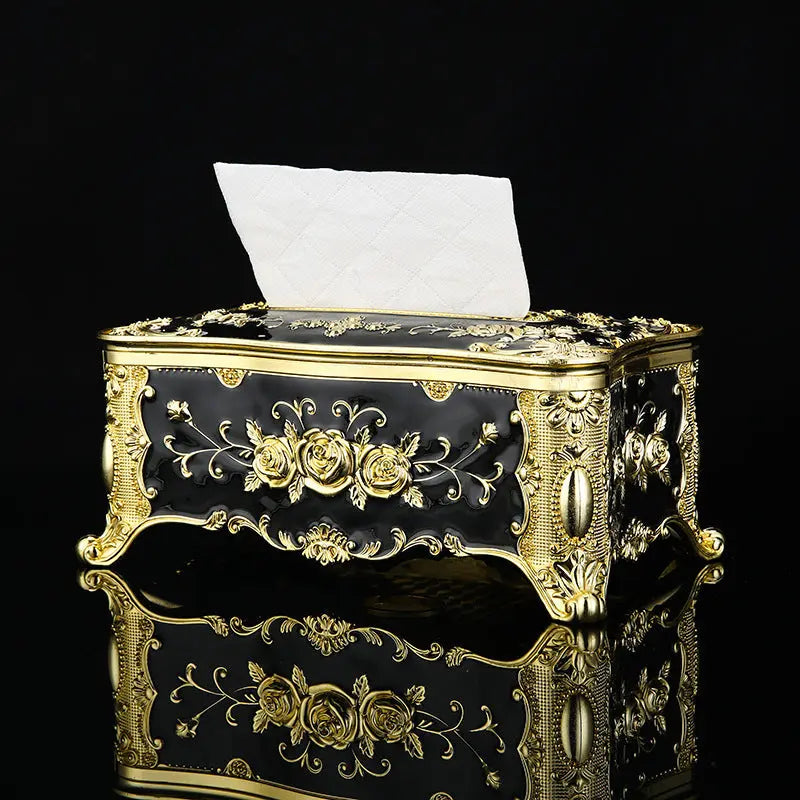 Boîte à Mouchoirs Rétro Luxe Élégant pour Maison - BMYANY