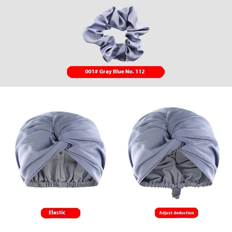 Bonnet Maquillage Soie Ajustable Double Couche - BMYANY