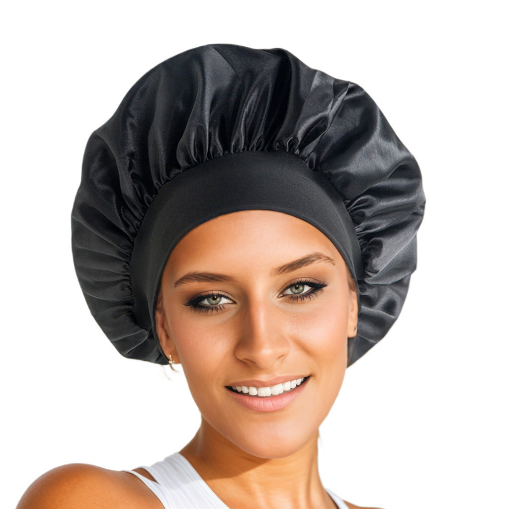 Bonnet de Soin Élastique à Large Bord pour Femmes - BMYANY