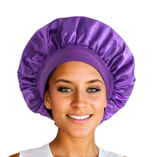 Bonnet de Soin Élastique à Large Bord pour Femmes - BMYANY