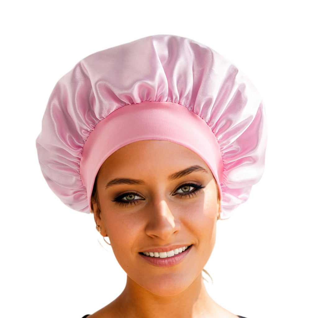 Bonnet de Soin Élastique à Large Bord pour Femmes - BMYANY