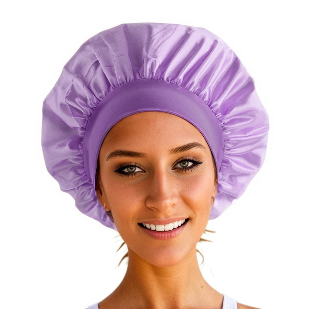 Bonnet de Soin Élastique à Large Bord pour Femmes - BMYANY