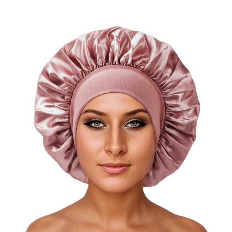Bonnet de Soin Élastique à Large Bord pour Femmes - BMYANY