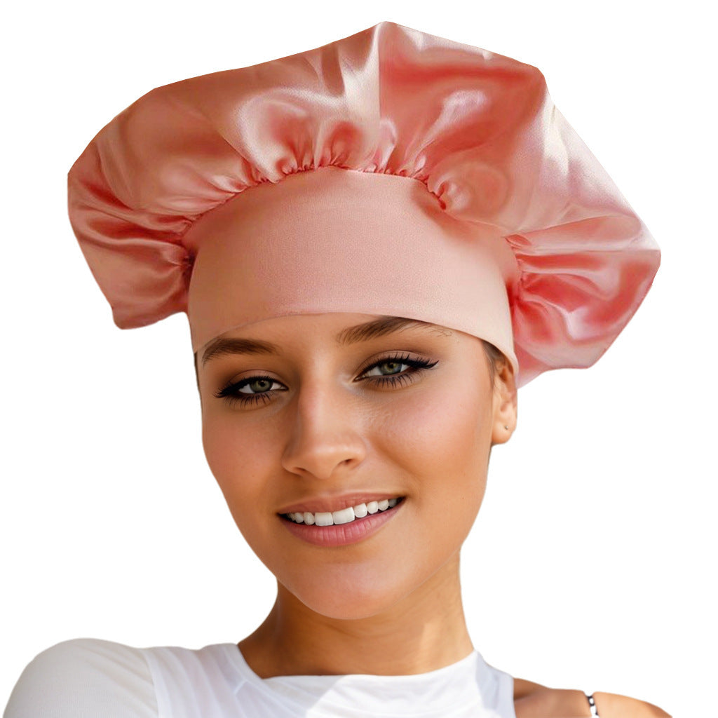 Bonnet de Soin Élastique à Large Bord pour Femmes - BMYANY