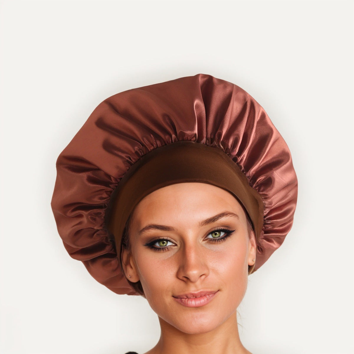 Bonnet de Soin Élastique à Large Bord pour Femmes - BMYANY