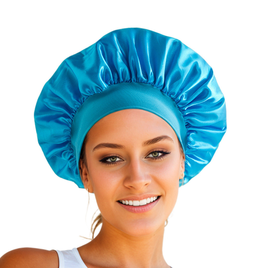 Bonnet de Soin Élastique à Large Bord pour Femmes - BMYANY