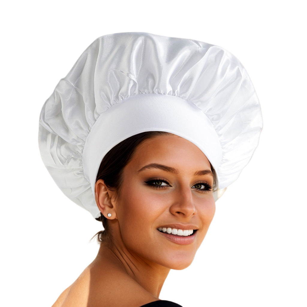 Bonnet de Soin Élastique à Large Bord pour Femmes - BMYANY