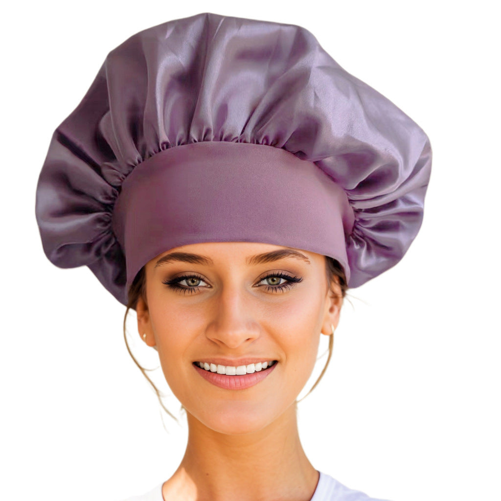 Bonnet de Soin Élastique à Large Bord pour Femmes - BMYANY