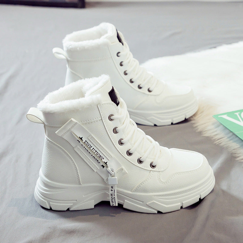 Bottes de Neige Fourrées Chaudes Grande Taille Femme - BMYANY