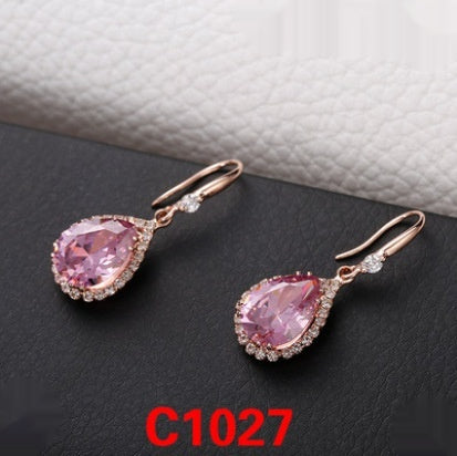 Boucles d'Oreilles Goutte d'Eau - Bijou Élégant Femme - BMYANY