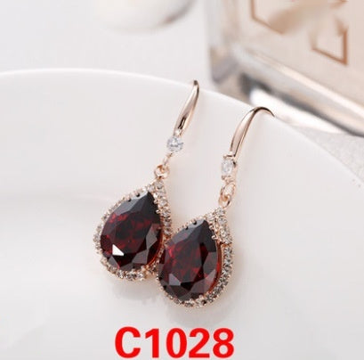 Boucles d'Oreilles Goutte d'Eau - Bijou Élégant Femme - BMYANY