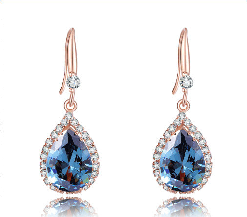 Boucles d'Oreilles Goutte d'Eau - Bijou Élégant Femme - BMYANY