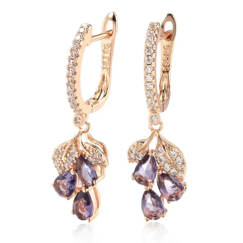 Boucles d’Oreilles Or Rose pour Femme - BMYANY
