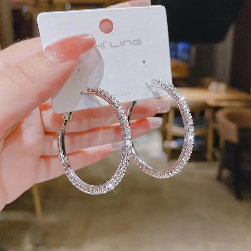 Boucles d’oreilles créoles simples femme - BMYANY