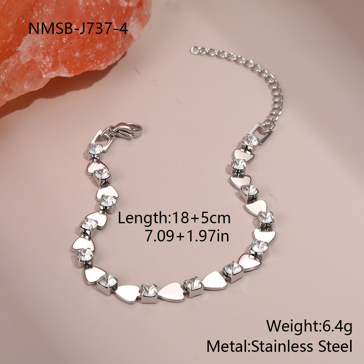 Bracelet Femmes Zircon Coloré - Bijou Élégant Haute Qualité Anti Décoloration - BMYANY