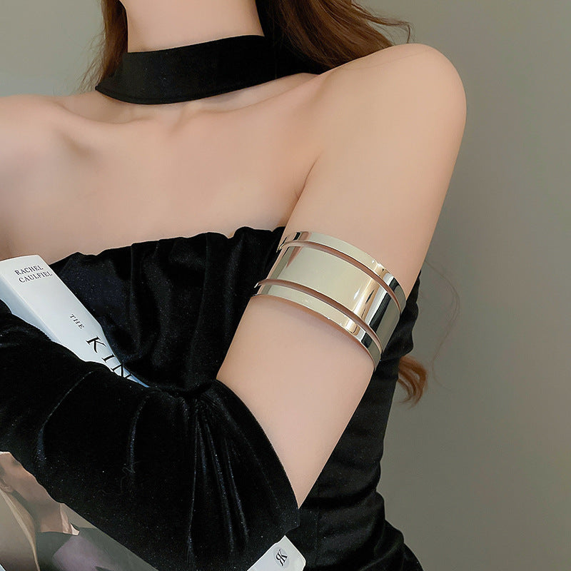 Bracelet Manchette Ouvert Ajustable Femme - BMYANY