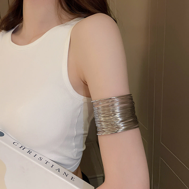 Bracelet Manchette Ouvert Ajustable Femme - BMYANY