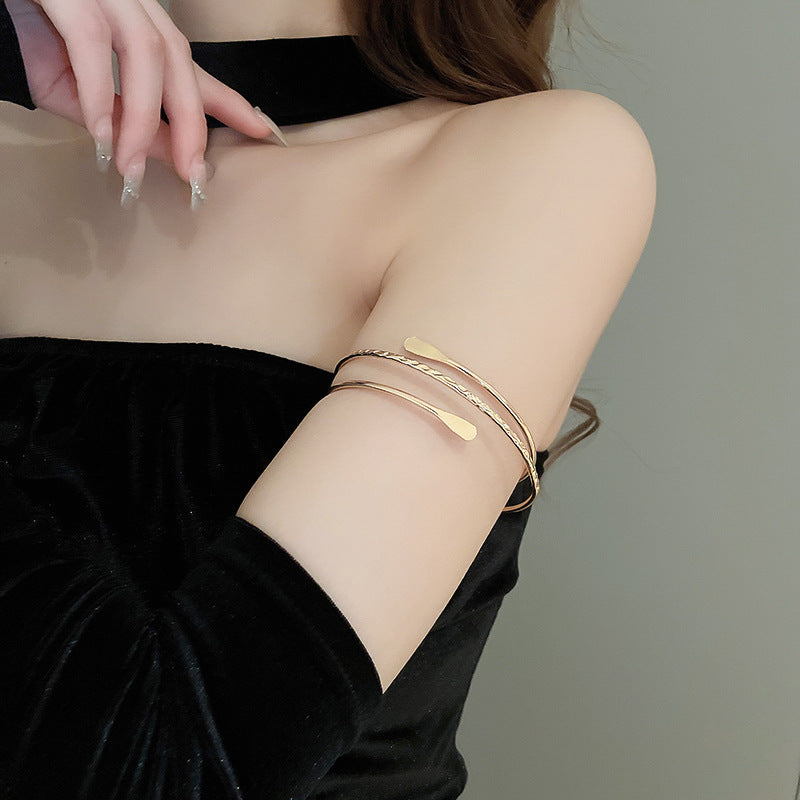 Bracelet Manchette Ouvert Ajustable Femme - BMYANY
