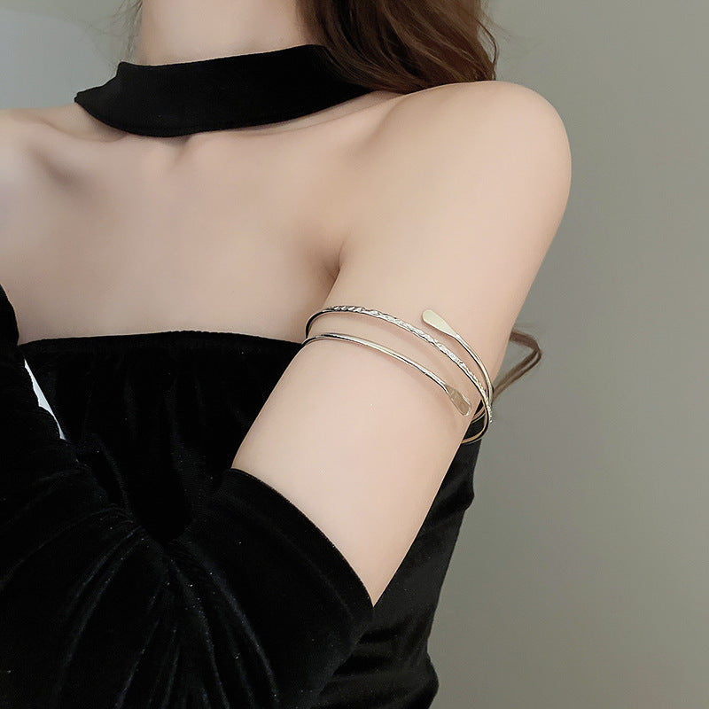 Bracelet Manchette Ouvert Ajustable Femme - BMYANY