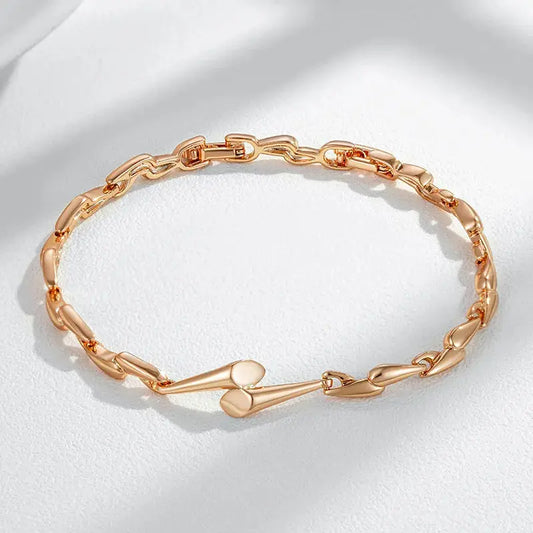 Bracelet Minimaliste Or Rose Nouveau Design - BMYANY