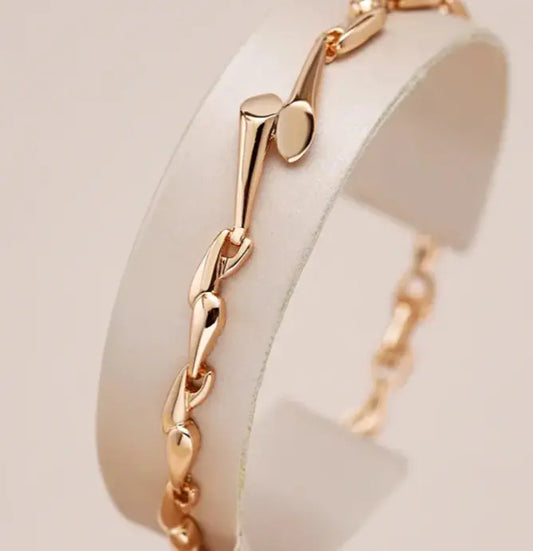 Bracelet Minimaliste Or Rose Nouveau Design - BMYANY