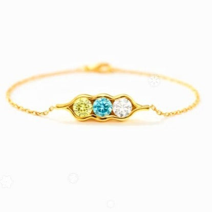 Bracelet Petit Pois Simple pour Fête des Mères - BMYANY