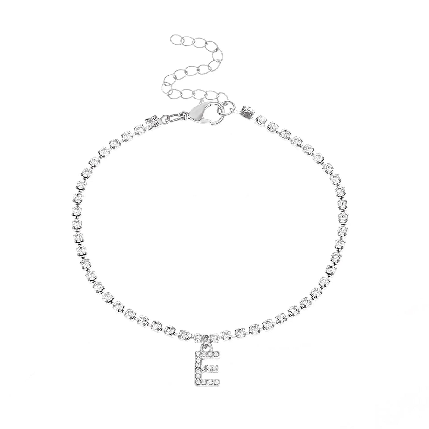 Bracelet de Cheville Hip Hop 26 Lettres Anglaises Créative Plage - BMYANY