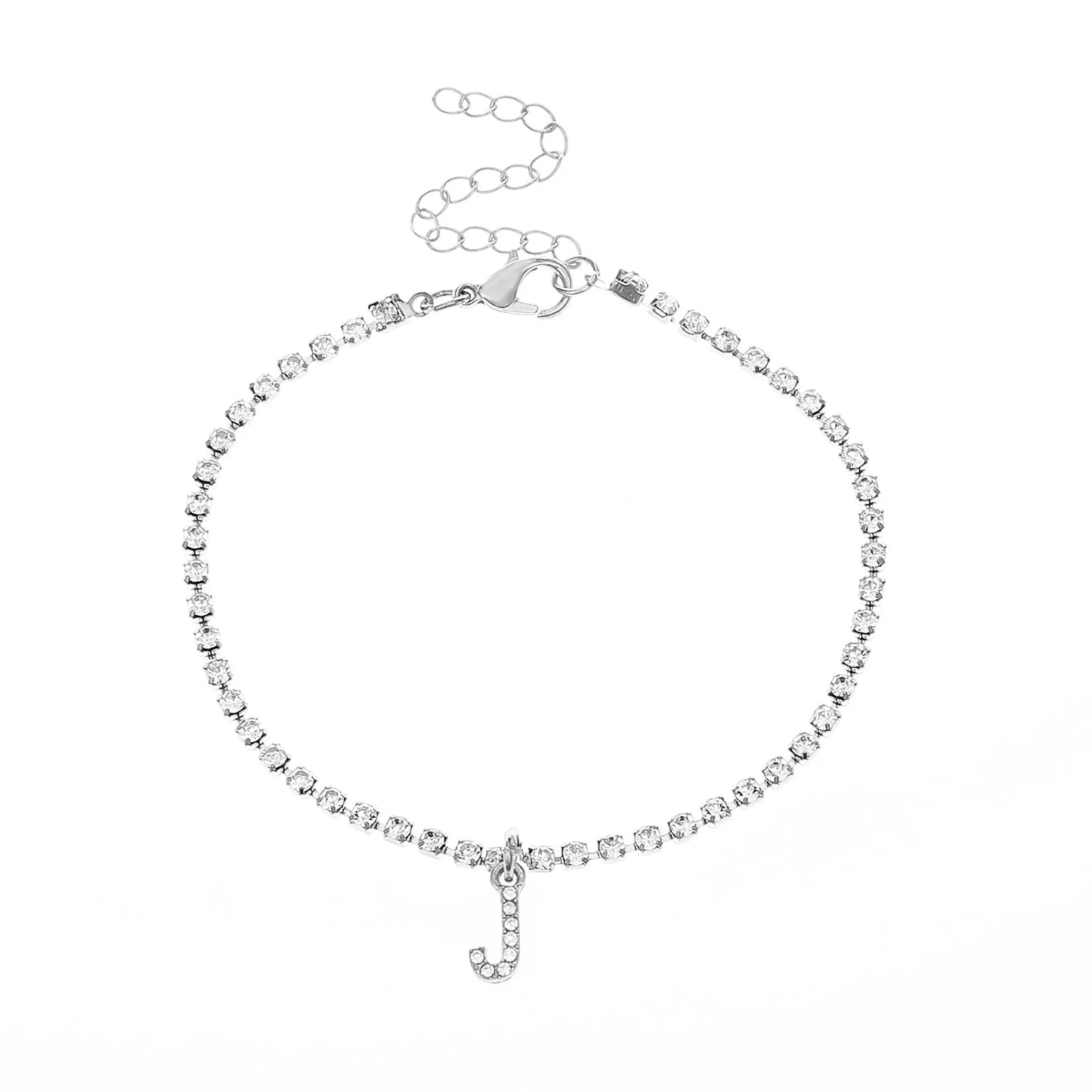 Bracelet de Cheville Hip Hop 26 Lettres Anglaises Créative Plage - BMYANY