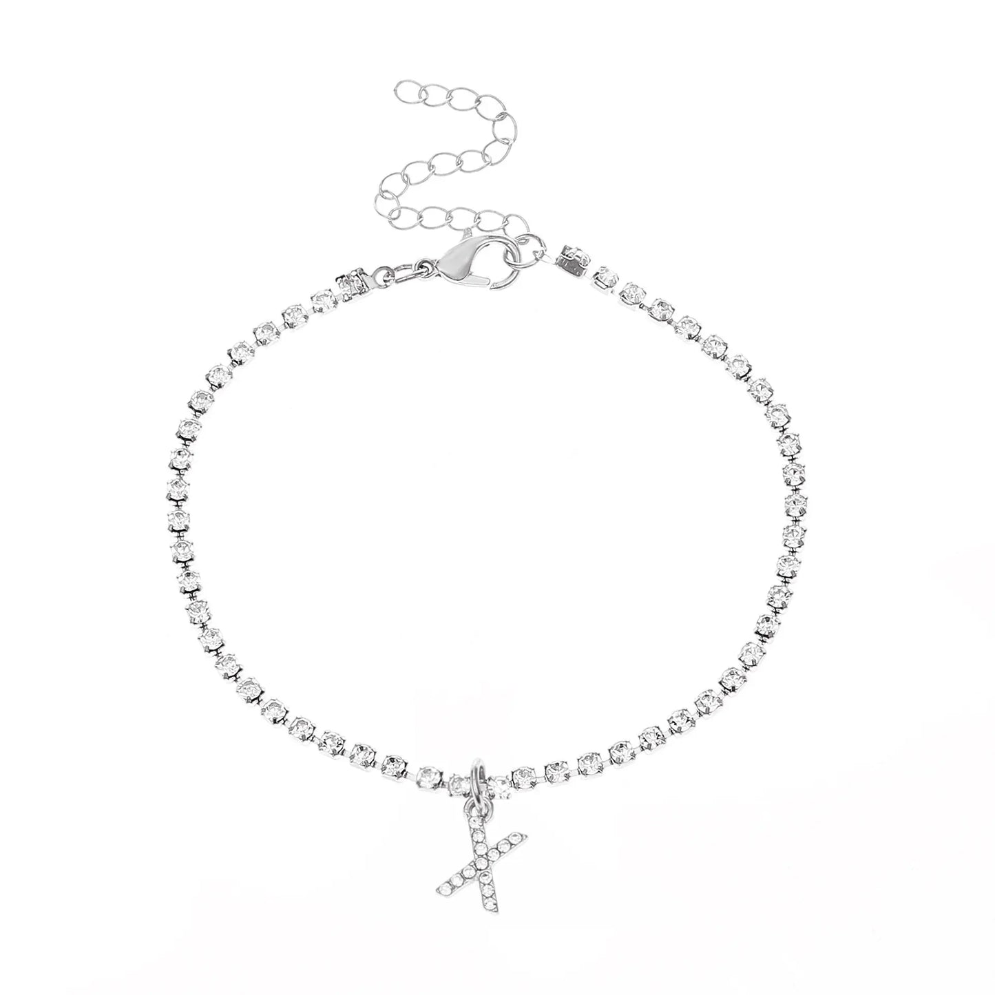 Bracelet de Cheville Hip Hop 26 Lettres Anglaises Créative Plage - BMYANY