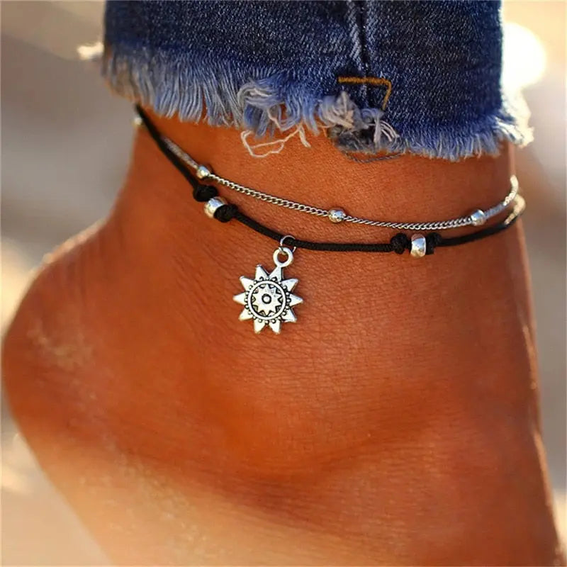 Bracelet de cheville style bohème pour femme - BMYANY