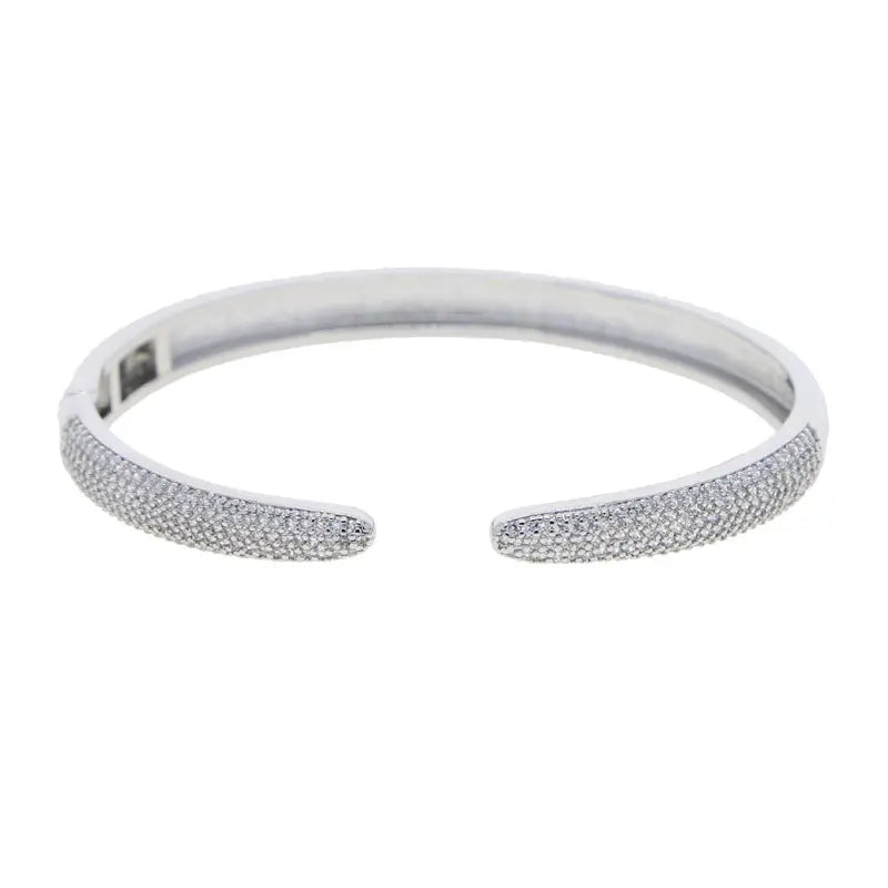 Bracelet de style hip-hop européen et américain en zircon incrusté - BMYANY