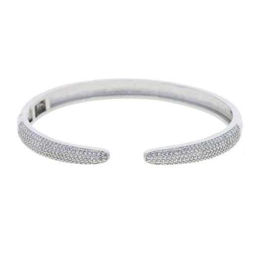 Bracelet de style hip-hop européen et américain en zircon incrusté - BMYANY