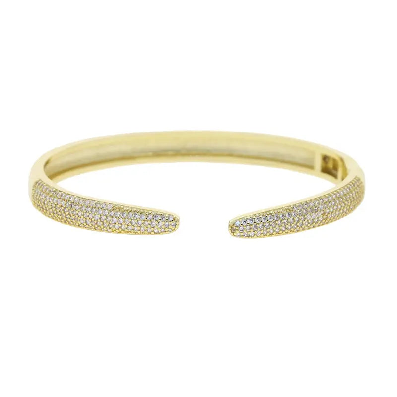 Bracelet de style hip-hop européen et américain en zircon incrusté - BMYANY