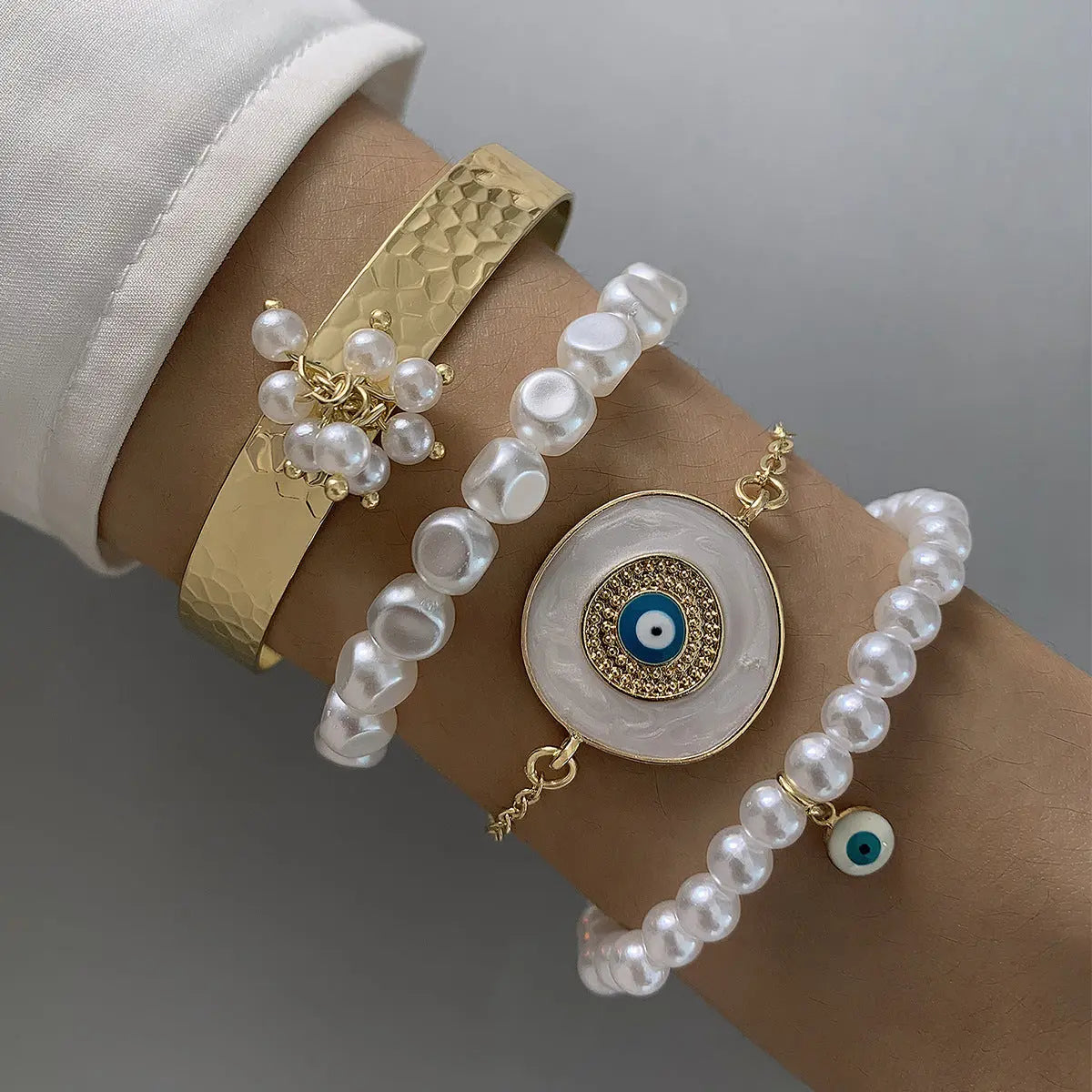 Bracelet double multicouche personnalisé pour femme - BMYANY