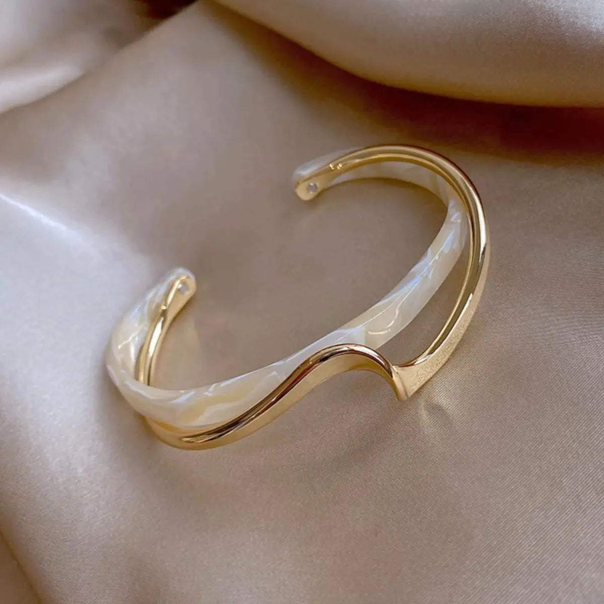 Bracelet en acier inoxydable et titane, style classique et simple femmes - BMYANY