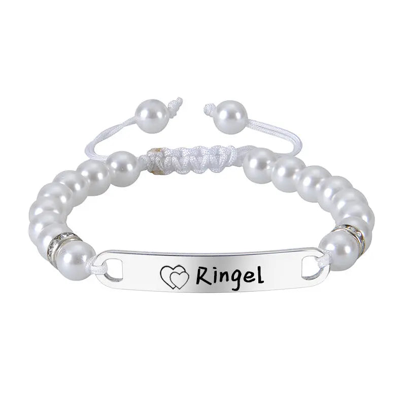 Bracelet tissé en perles de cristal créatives - BMYANY