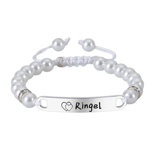 Bracelet tissé en perles de cristal créatives - BMYANY
