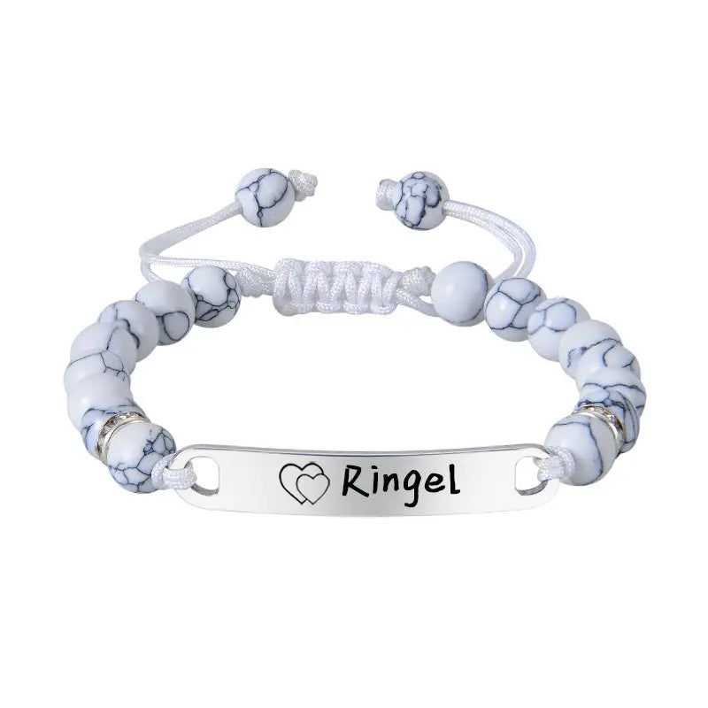 Bracelet tissé en perles de cristal créatives - BMYANY