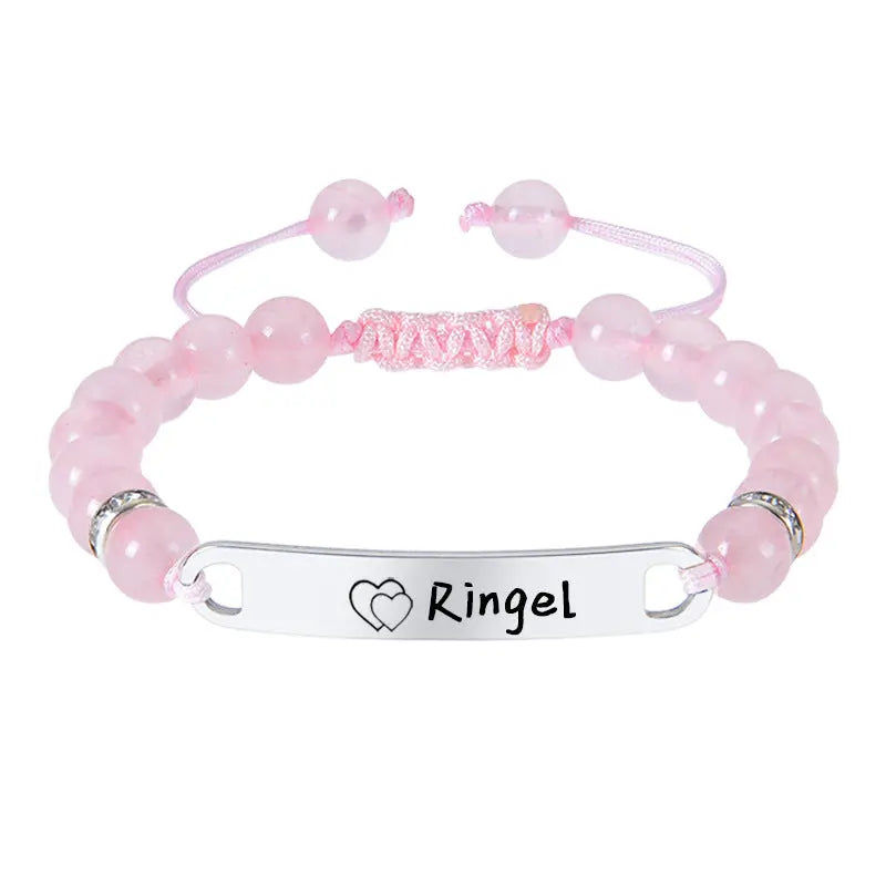 Bracelet tissé en perles de cristal créatives - BMYANY