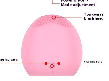 Brosse Nettoyante Visage Électrique Silicone Réducteur Pores - BMYANY