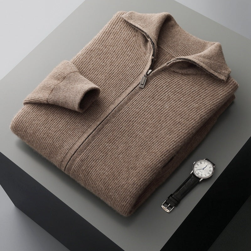 Cardigan Tricoté Manteau Laine Australienne Homme - BMYANY
