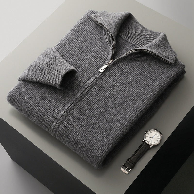 Cardigan Tricoté Manteau Laine Australienne Homme - BMYANY