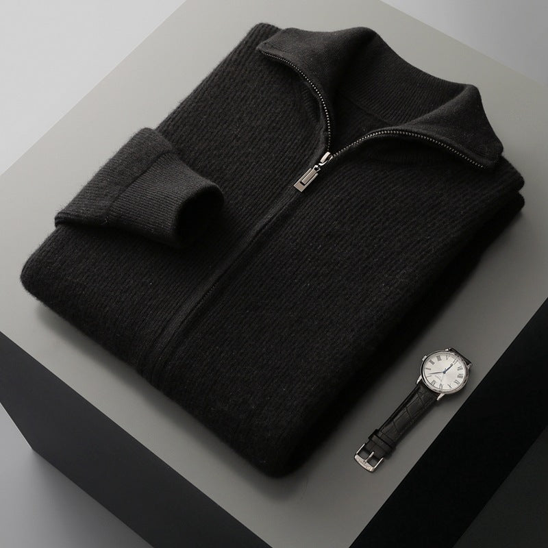 Cardigan Tricoté Manteau Laine Australienne Homme - BMYANY
