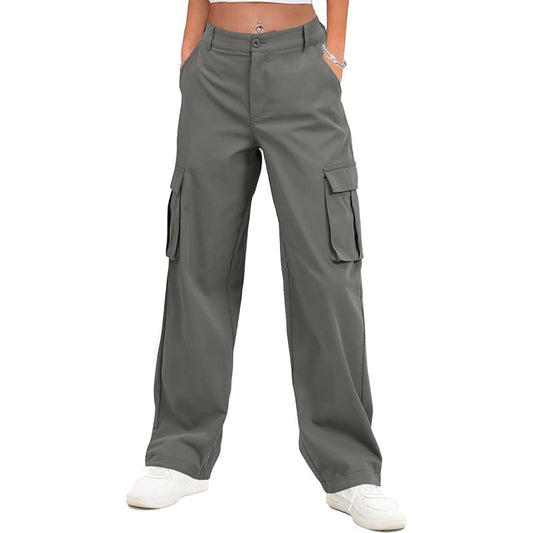 Cargo Femme Taille Haute  Style Street - BMYANY