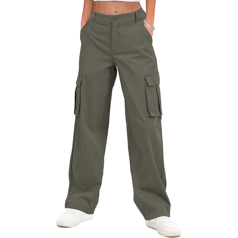 Cargo Femme Taille Haute  Style Street - BMYANY