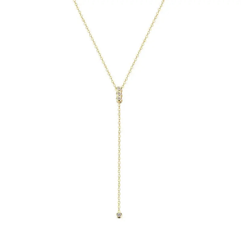 Charbon Femme  d’argent Sterling S925 Zircon avec Franges Géométrique - BMYANY