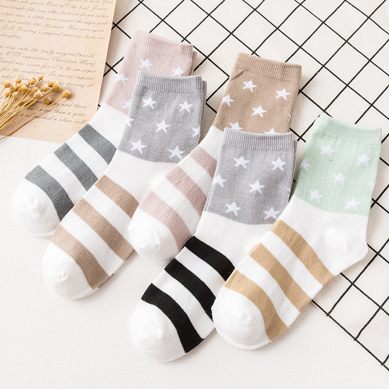 Chaussettes Hautes Cuisse Femme Motif Fruits Cartoon - BMYANY