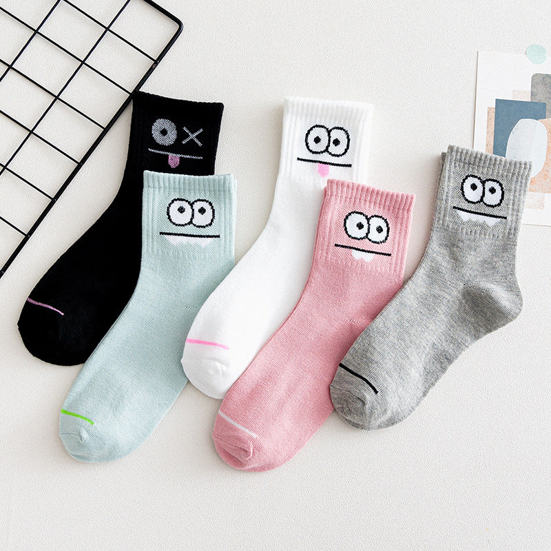 Chaussettes Hautes Cuisse Femme Motif Fruits Cartoon - BMYANY
