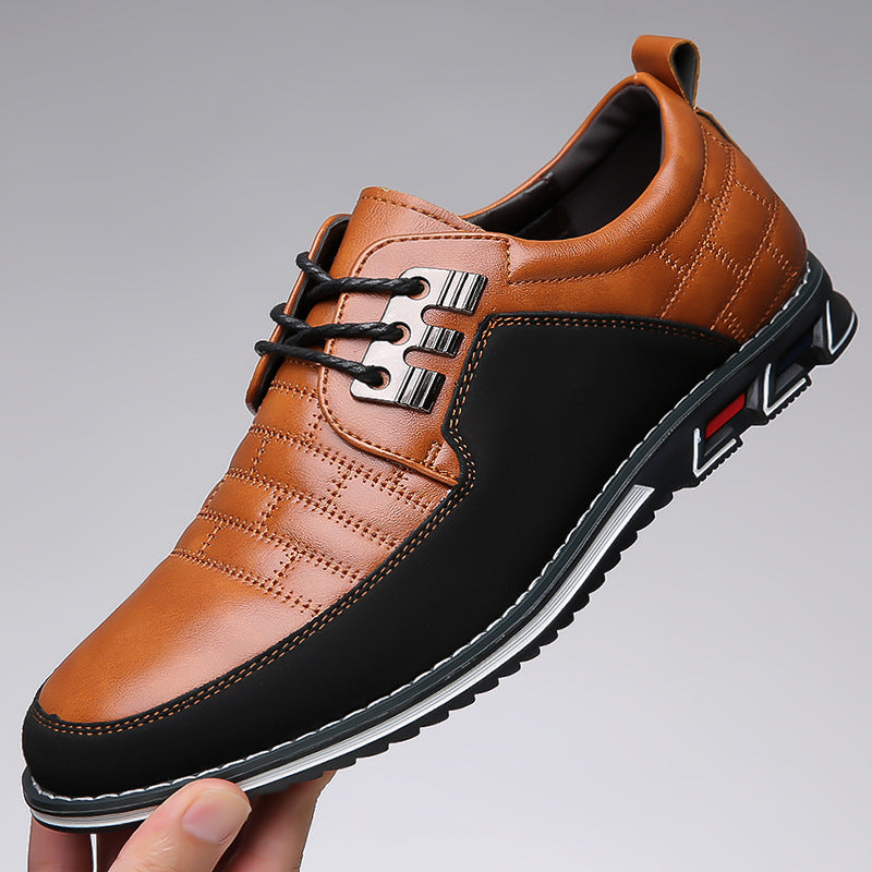 Chaussures Homme Grande Taille Style Britannique Polyvalentes - BMYANY