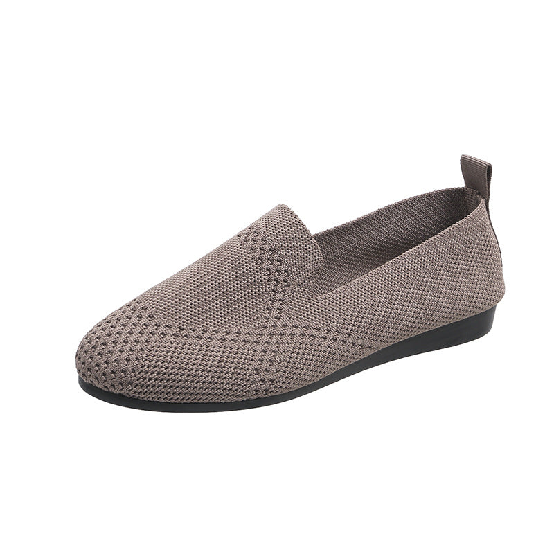 Chaussures femmes  Plates Slip-on Tissage Ajouré  Style Décontracté - BMYANY